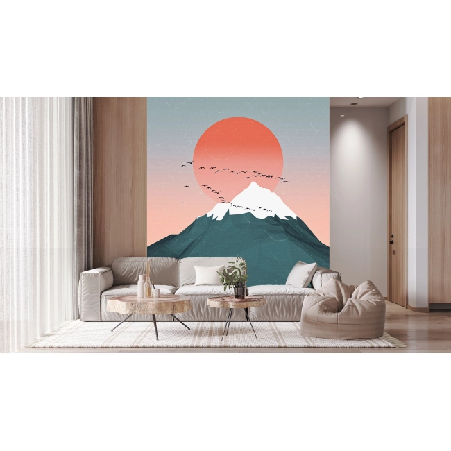 Fototapeta Góra Słońce Ptaki jak malowane na wymiar kolekcja PRESTIGE